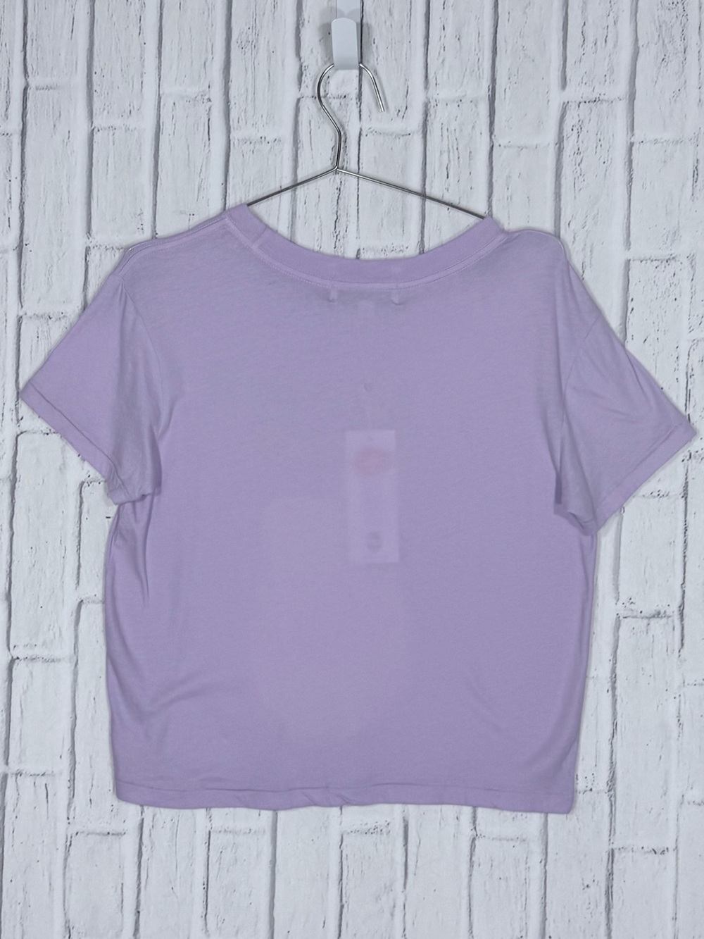 💜 Wildfox Lavender Bellini Graphic Tee Lavender Purple Size Small NWT - Picture 3 of 5